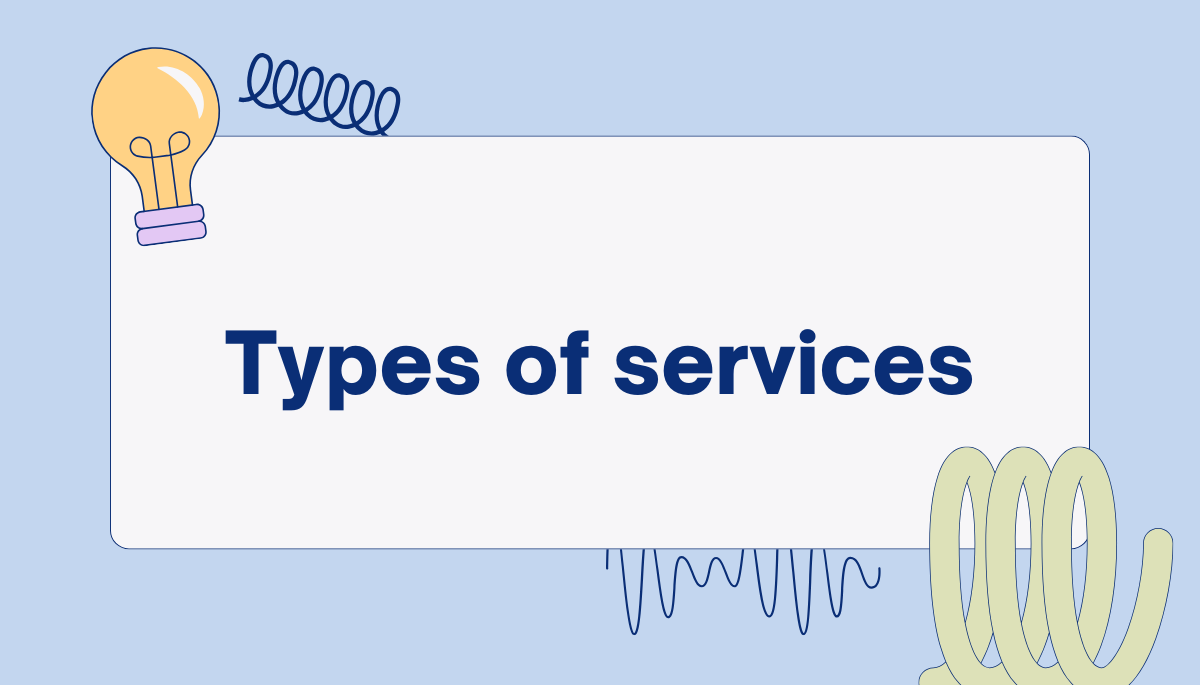 types of services